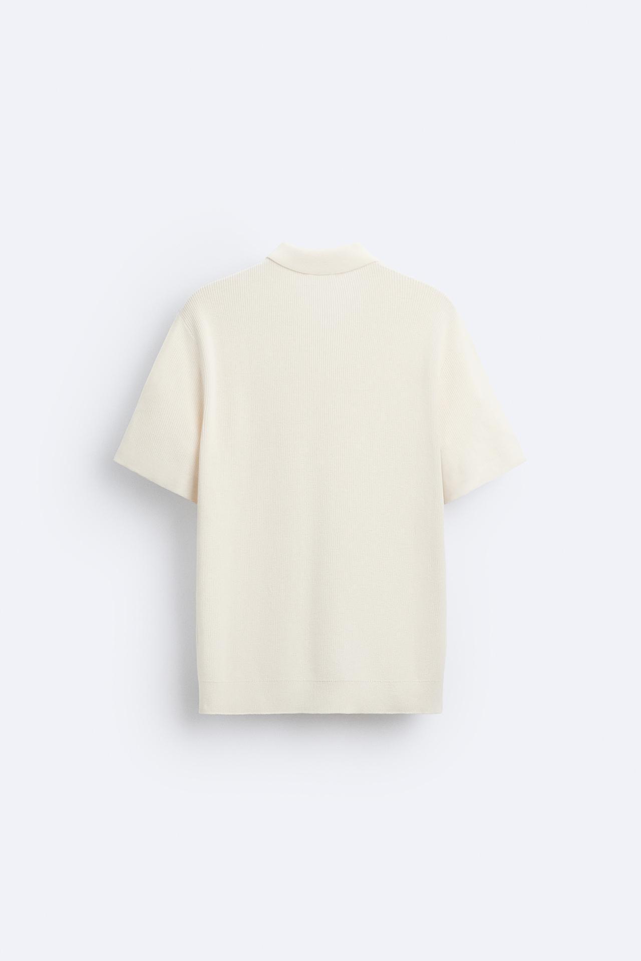 Mannen Polo Rits Gebreid Elegante Look