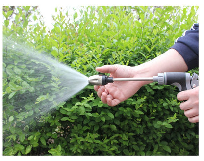 Hoogwaardige Tuinslang Sproeikop – Verstelbare Waterstraalspuit met Ergonomische Grip