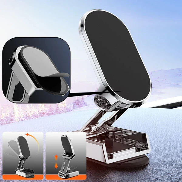 Magnetische Telefoonhouder Auto Universeel Dashboard en Ventilatie Verstelbaar 360° Draaibaar