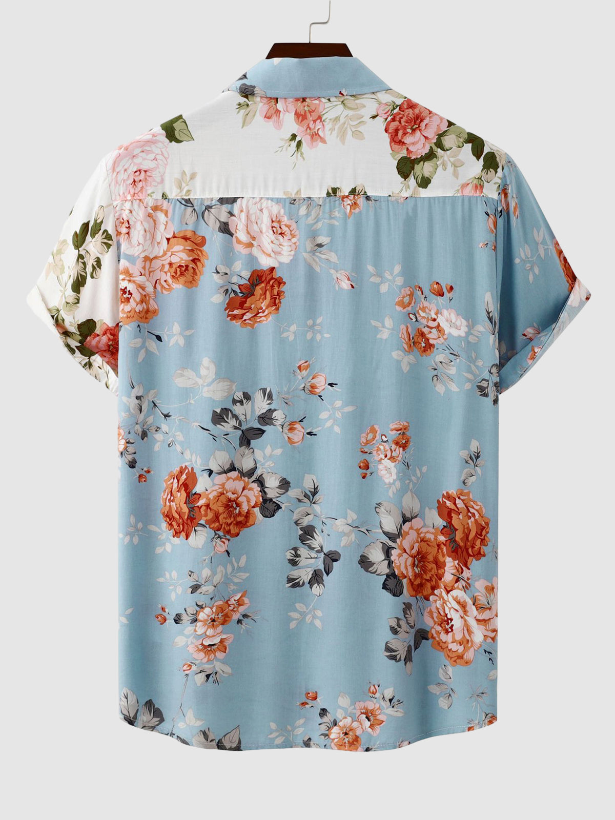 Wit Overhemd Heren Klassiek Mannen Shirt