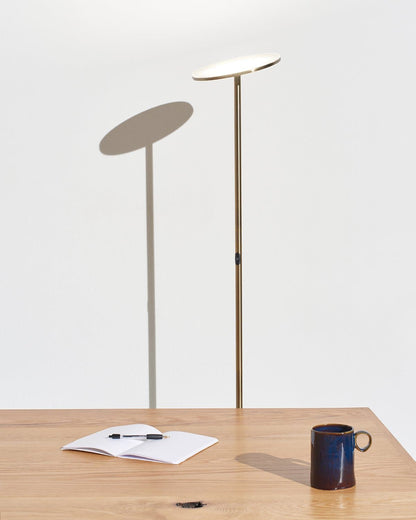 Vloerlamp LED Modern Dimbaar Slank Design Zwart Staande Lamp