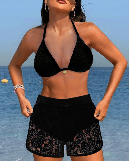 Dames Bikini Set Kant Elegante Pasvorm