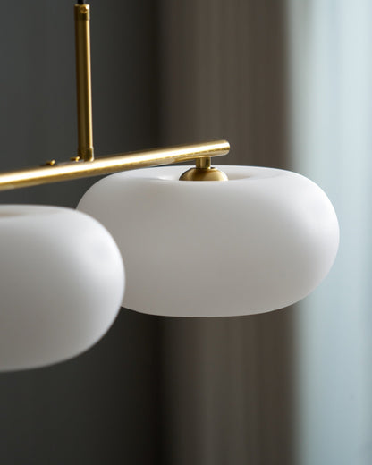 Design Hanglamp met 3 Globe Kapjes - Stijlvolle Eetkamerverlichting voor Tafel en Kookeiland - Verstelbaar 150 cm - Nikkel of Goud - E26/E27