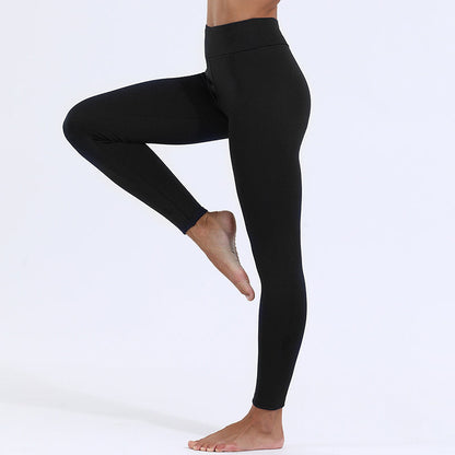 Warme Donzige Leggings voor Vrouw Met Push Up