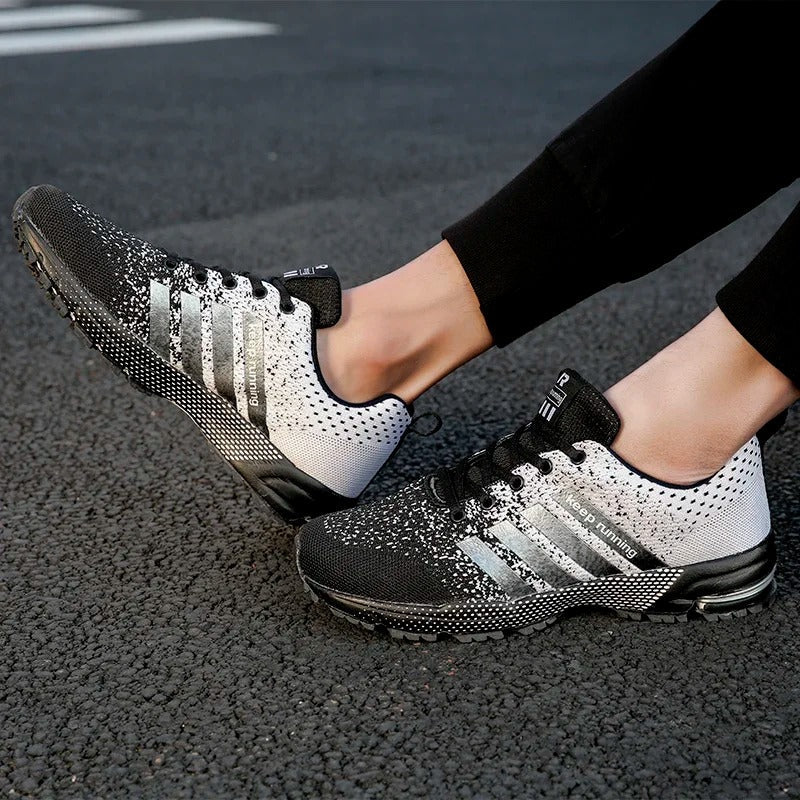 Heren Hardloopschoenen Comfortabel voor Running en Fitness