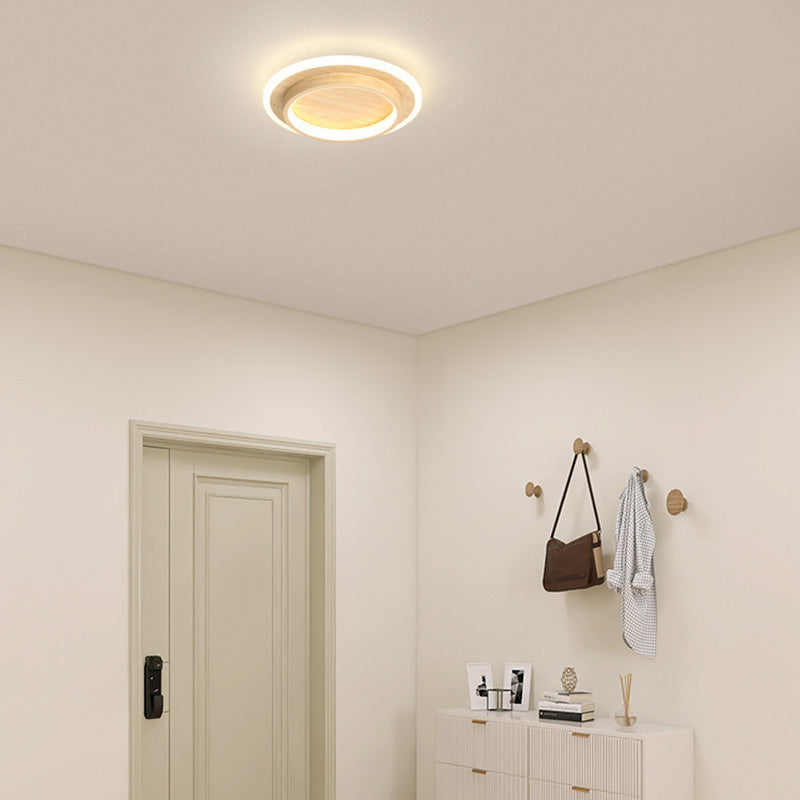 LED plafondlamp rond 10W 20W zwart wit slaapkamer hal woonkamer moderne plafondverlichting lage plafondlamp