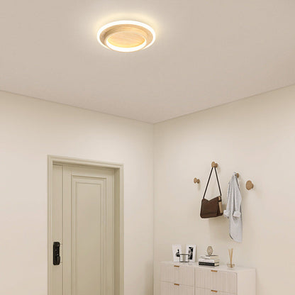 LED plafondlamp rond 10W 20W zwart wit slaapkamer hal woonkamer moderne plafondverlichting lage plafondlamp