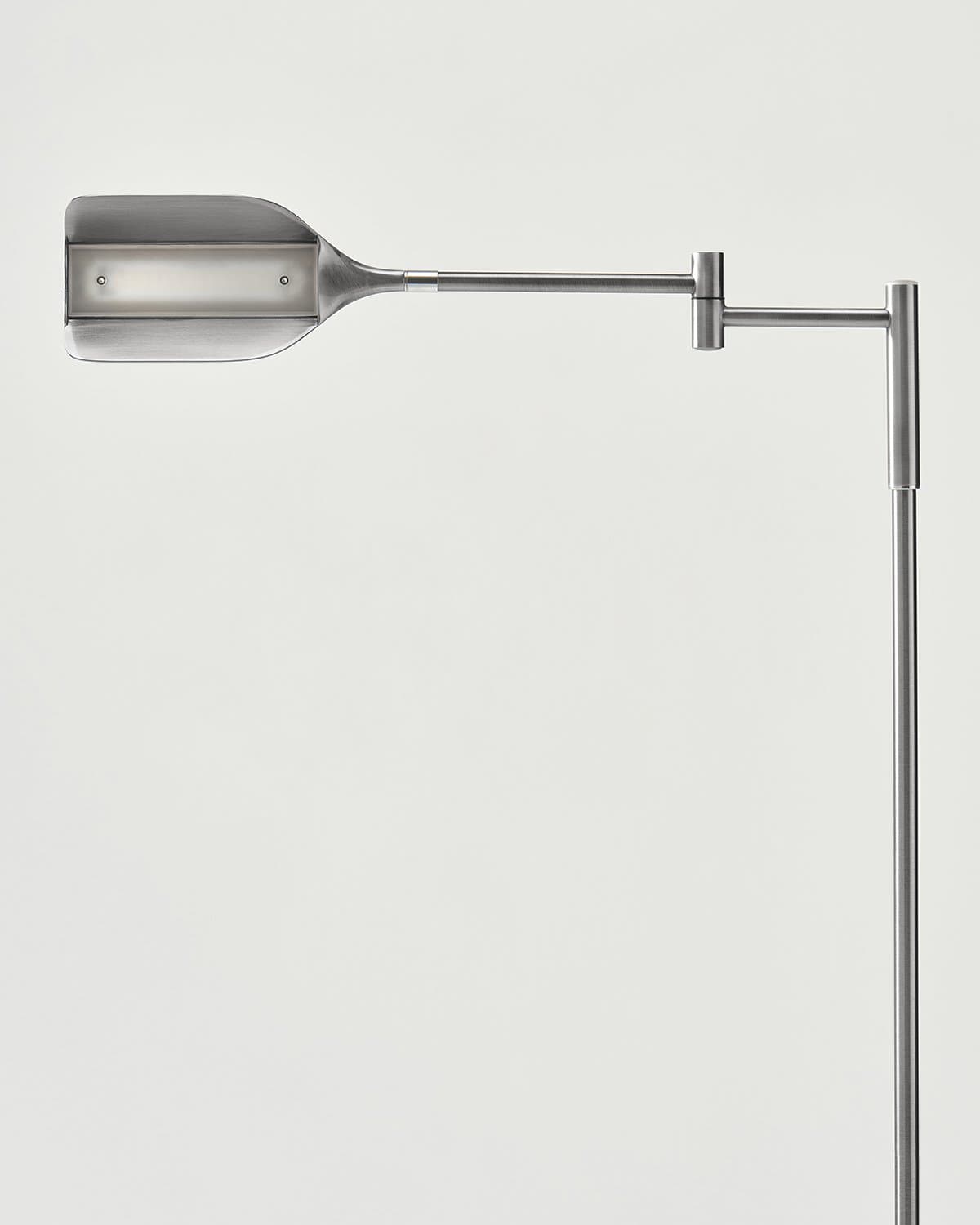 Vloerlamp LED Blad Design Minimalistisch 135cm Dimbaar Metaal