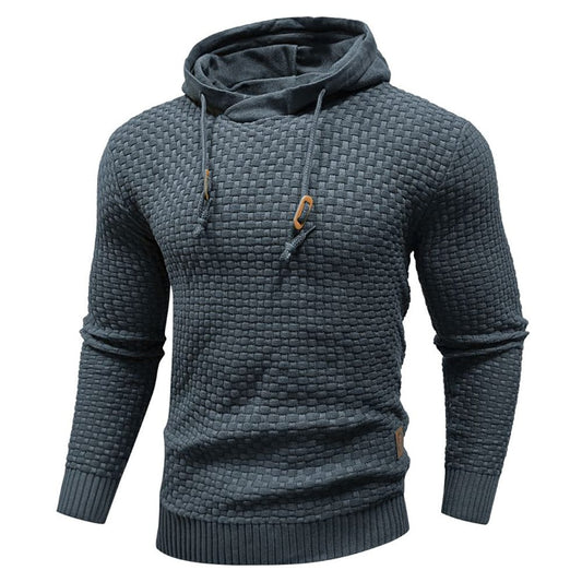 Mannen Hoodie Zwart Sportief Jogging Jacket - StudioMarella