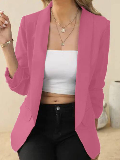 Dames Blazer Elegante Kantoorkleding Trendy Stijl