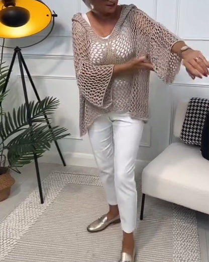 Luxe Pizzo Trui Losse Pasvorm - StudioMarella