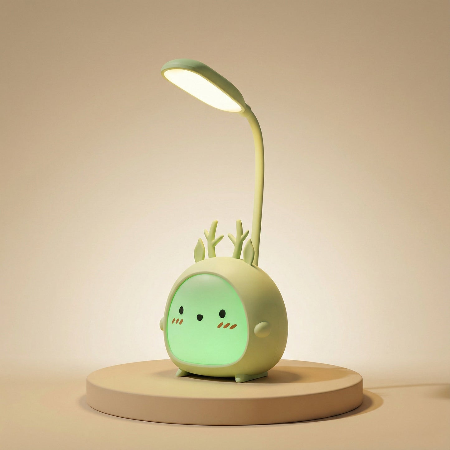 Oplaadbare Kinderlamp met Flexibele Arm en LED-Verlichting – Bureaulamp voor Kinderkamer