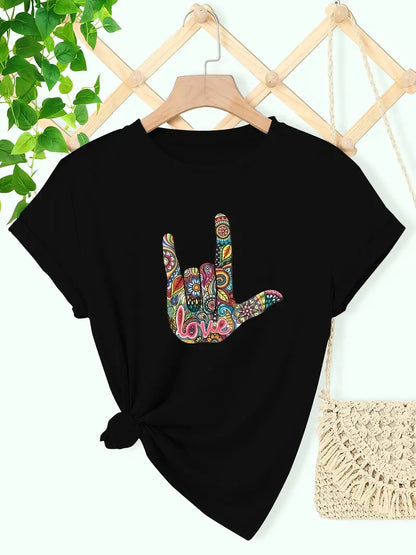 Dames Shirt met Uniek Bedrukt Design - StudioMarella