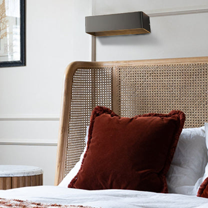 Cubbon Wandlamp LED Aluminium Acryl Zwart/Wit Wandverlichting Binnen Modern Up Down Designlamp Slaapkamer Hal