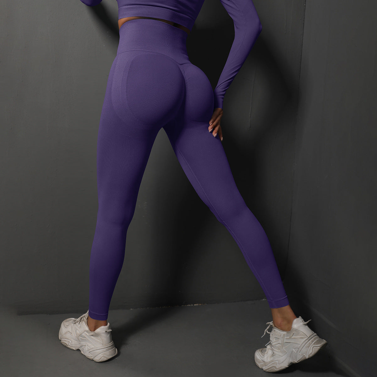 Dames Sportlegging Hoge Taille Elastisch Zwart -> Dames Elastische Sportlegging Hoge Taille Zwart