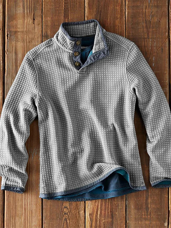 Mannen T-shirt Lange Mouw met Kraag Casual Basis