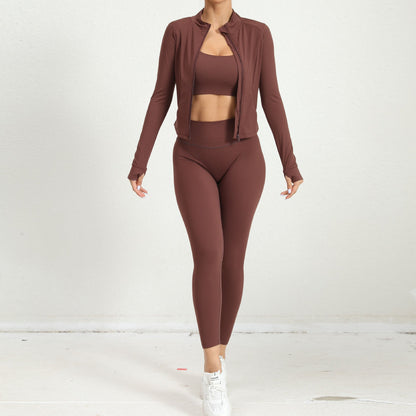 Dames Sportoutfit 3-Delig Comfortabel Sportkleding - StudioMarella