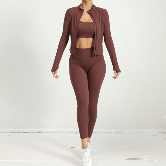 Dames Sportoutfit 3-Delig Comfortabel Sportkleding - StudioMarella