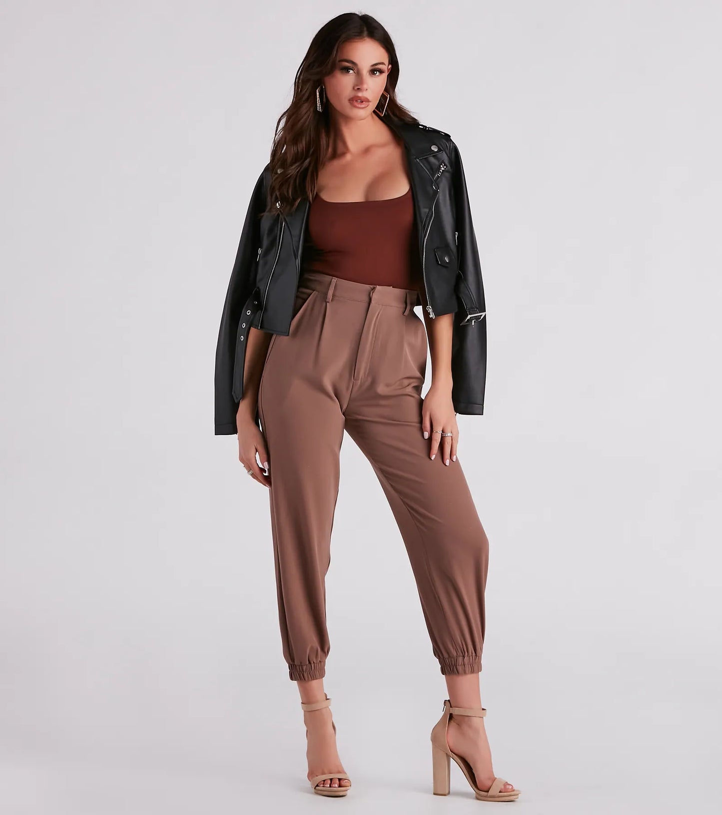 Slanke Broek Moderne Pasvorm voor Vrouw