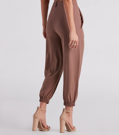 Slanke Broek Moderne Pasvorm voor Vrouw