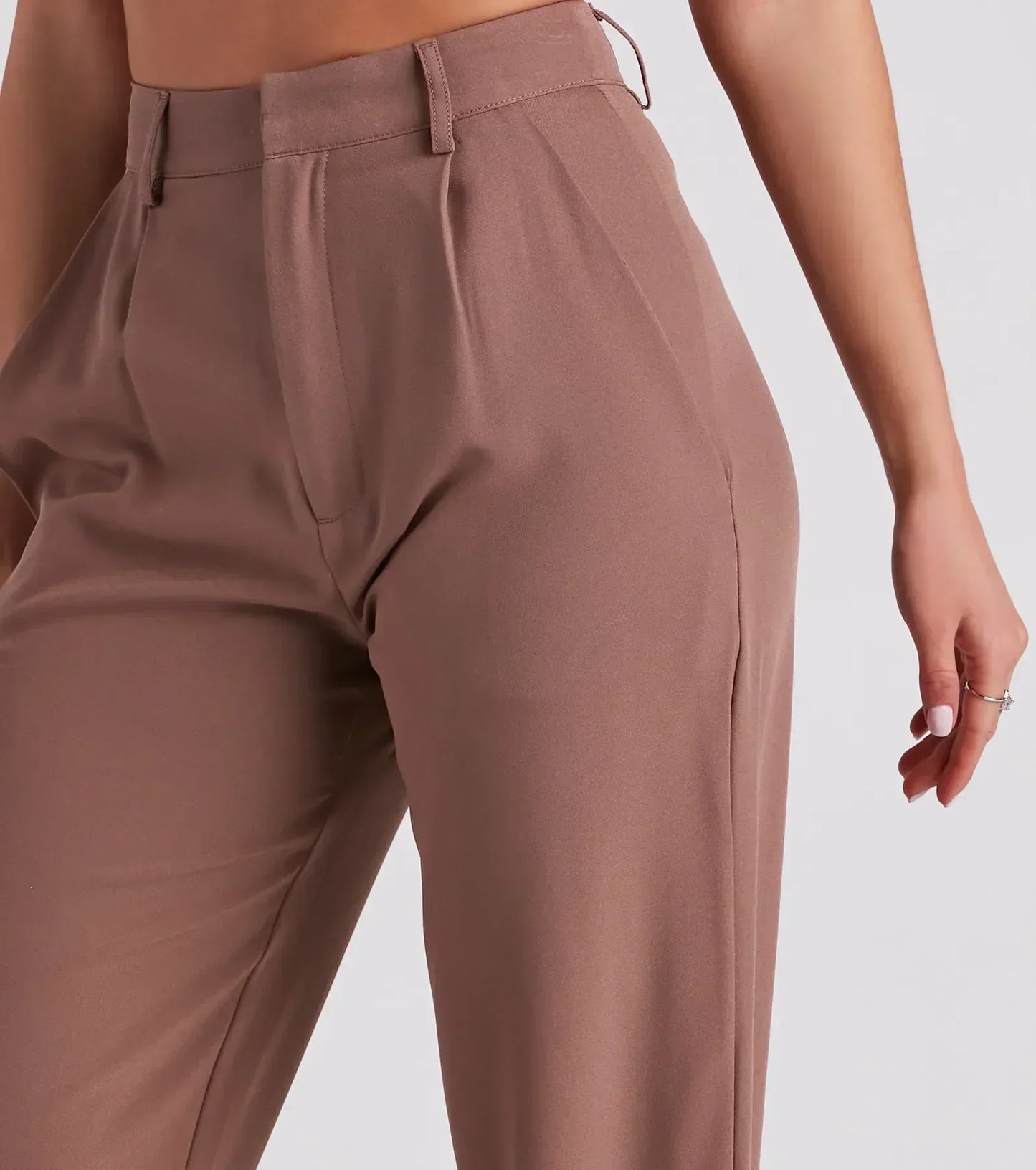 Slanke Broek Moderne Pasvorm voor Vrouw