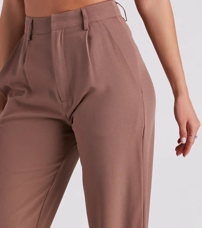 Slanke Broek Moderne Pasvorm voor Vrouw