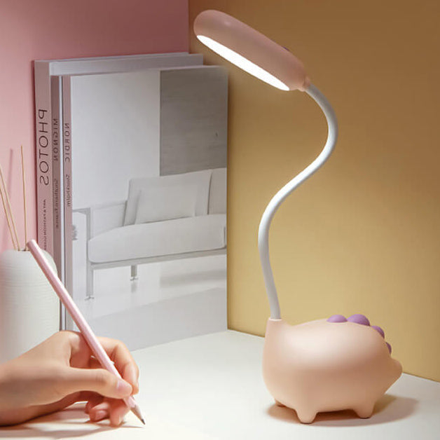 Compacte LED-tafellamp PP kunststof 3W 300lm decoratieve bureauverlichting modern kleurrijk design voor slaapkamer kantoor