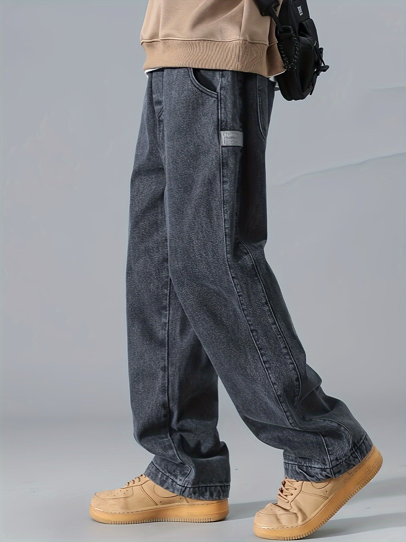 Herren T-shirt Effen Kleur Warme Wintercollectie Polyester - StudioMarella