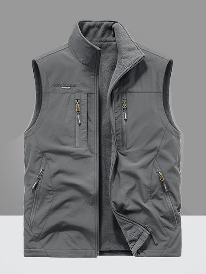 Donzen Gilet Met Meerdere Zakken Warm en Licht
