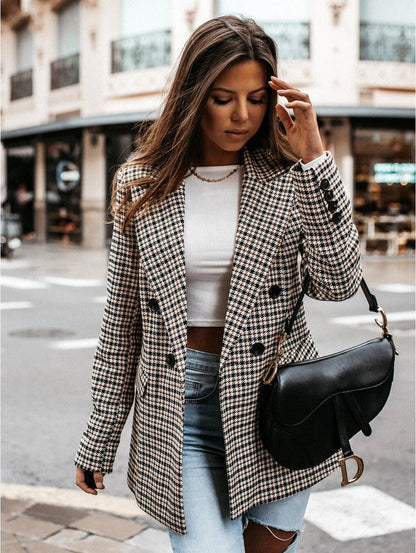 Dames Blazer Klassieke Stijl Met Twee Knopen - StudioMarella
