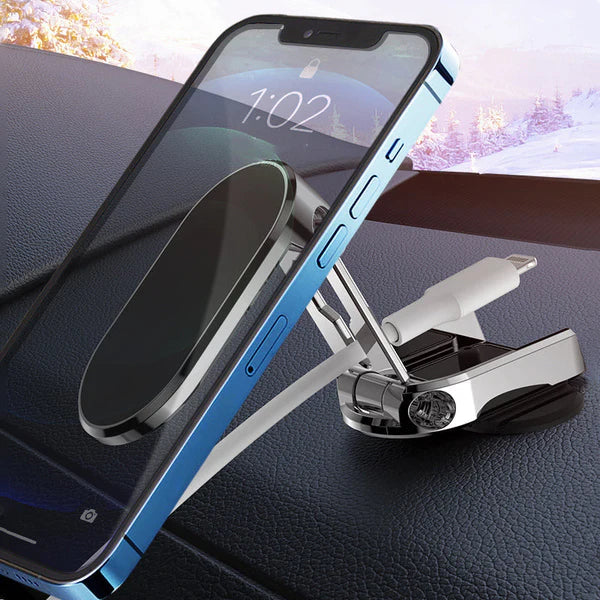 Magnetische Telefoonhouder Auto Universeel Dashboard en Ventilatie Verstelbaar 360° Draaibaar