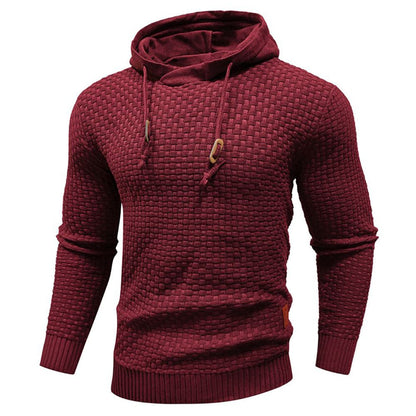 Mannen Hoodie Zwart Sportief Jogging Jacket