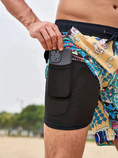 Heren Zwemshorts Veilig en Comfortabel voor het Strand