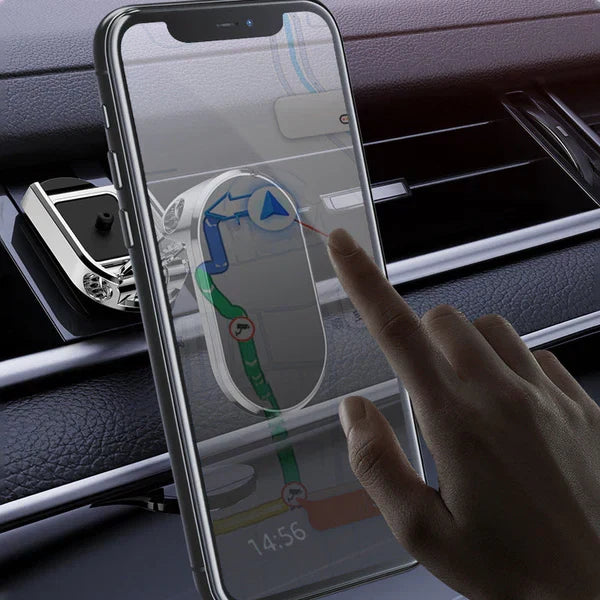 Magnetische Telefoonhouder Auto Universeel Dashboard en Ventilatie Verstelbaar 360° Draaibaar