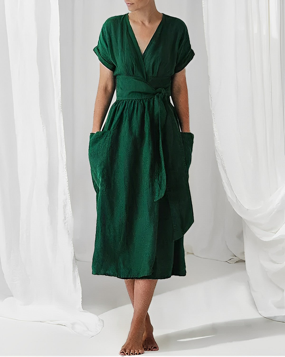 Vrouwelijke Zomerjurk Elegant Lange Jurk voor Dames