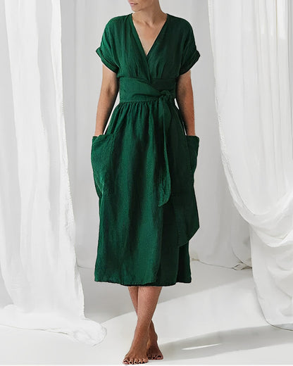 Vrouwelijke Zomerjurk Elegant Lange Jurk voor Dames