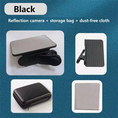 Camera Spiegelreflector Clip voor Creatieve Symmetrische Foto's – Universele Smartphone Lens met Glasreflectie