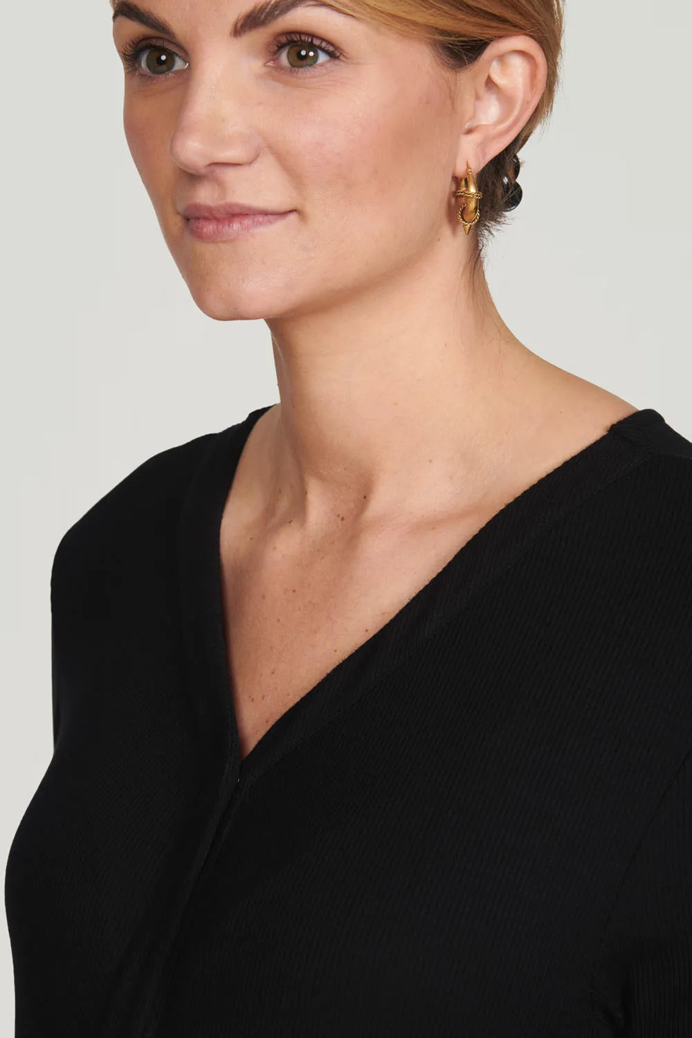 Zwangerschapsjurk Maxi Dames Zomerjurk V-Hals Casual Elegant