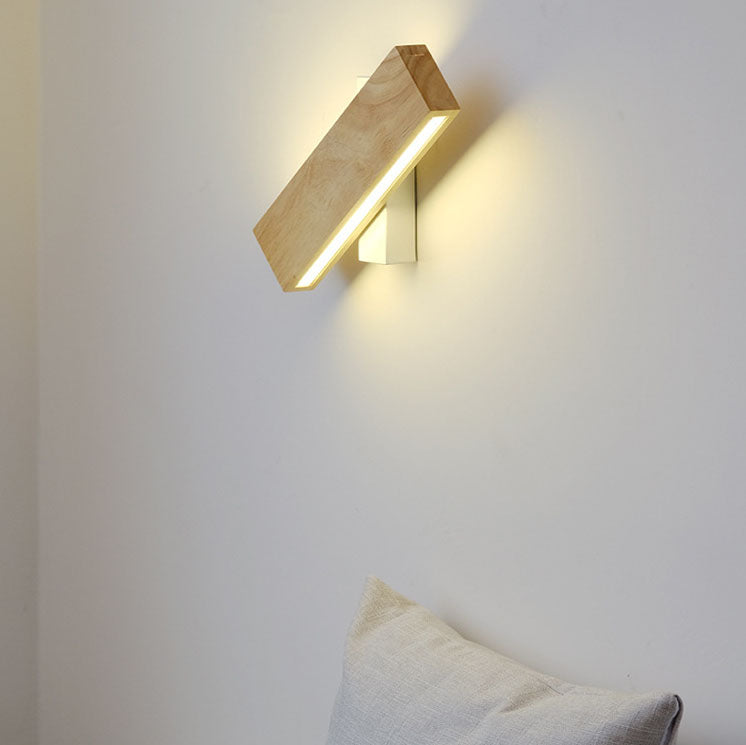 Wandlamp Japans LED Draaibaar Minimalistisch Aluminium Zwart Wit 21cm 31cm