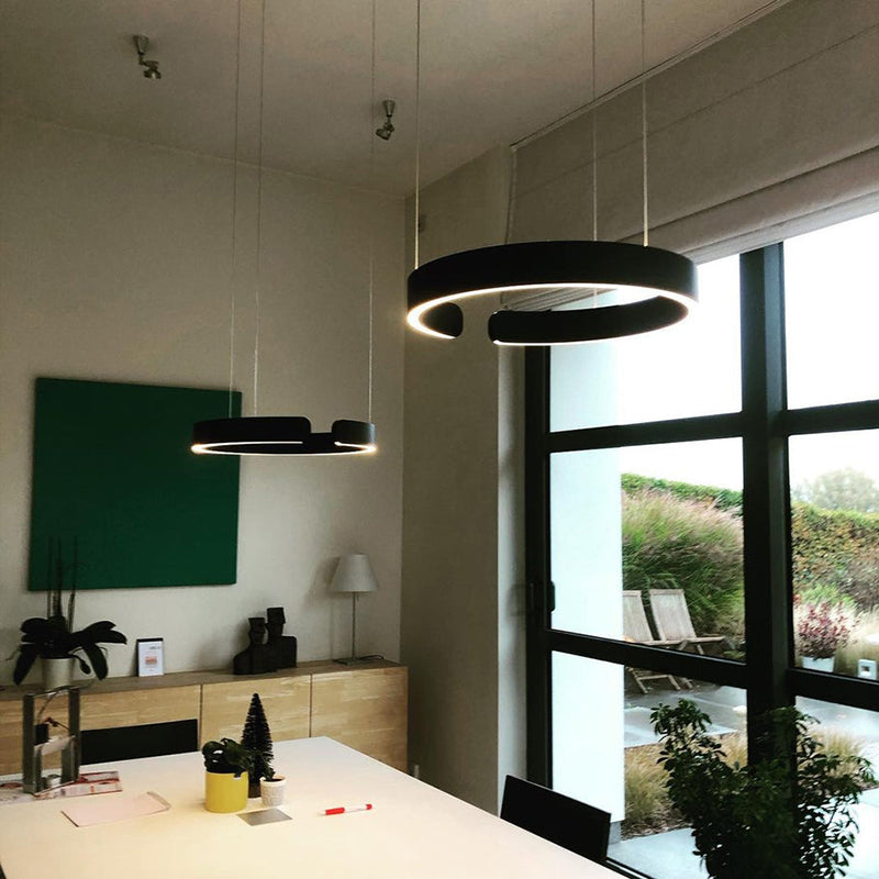 Ronde LED Hanglamp Meerdere Maten Eettafel Woonkamer Design Ringlamp Modern
