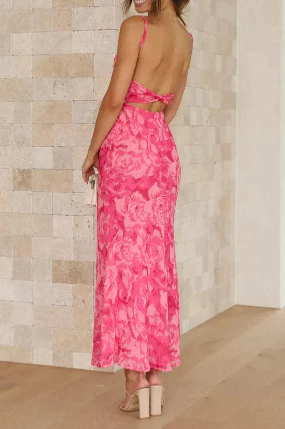 Vrouwelijke Zomerjurk Midi Elegante Jurk voor Dames