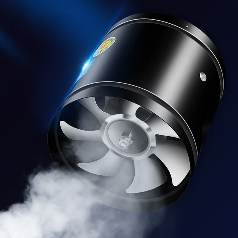 Afzuigventilator Keuken – Stille Wandventilator Rook & Geur Afvoer 4 inch 6 inch – Badkamer Toilet Ventilatie Systeem Afzuigkap Metalen Behuizing