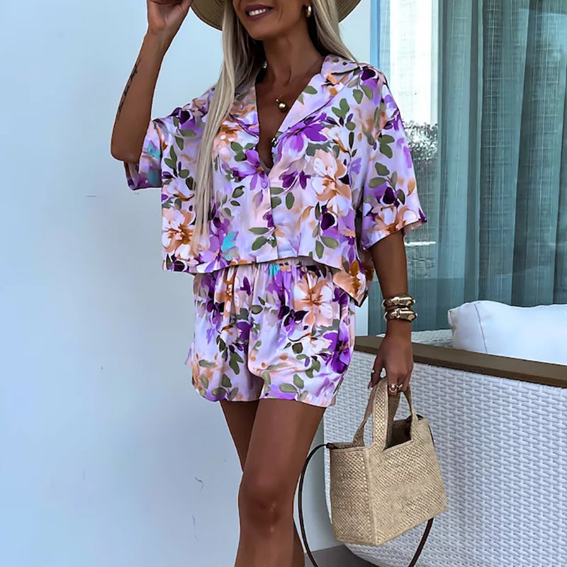 Vrouwelijke Zomeroutfits Losse Sets Met Print - StudioMarella