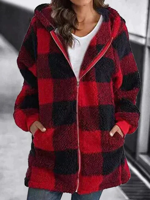 Dames Winterjas Groot Warm Oversized