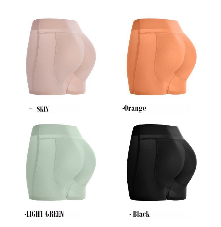 Corrigerende Shapewear Shorts met Push-Up Effect en Hoge Taille voor Bilvergroting