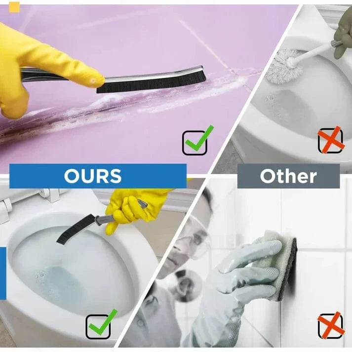 Voegreinigingsborstel Harde Borstels Smalle Kieren Tegels Badkamer Keuken