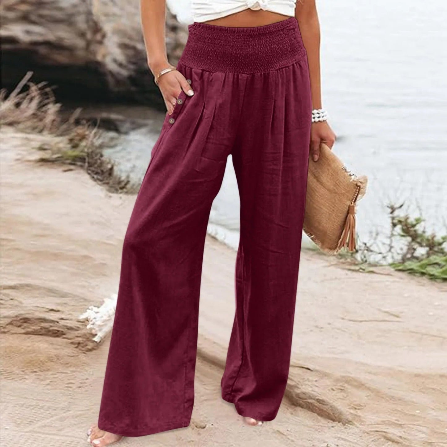 Vrouwen Zomerbroek Luchtig en Comfortabel - StudioMarella