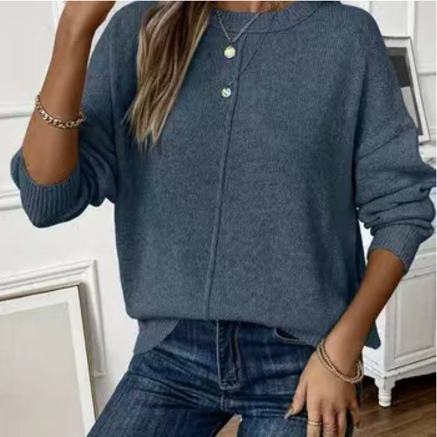 Dames Trui Casual Sweater Zacht en Tijdloos