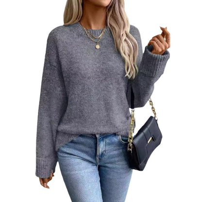 Dames Trui Gebreid Basic Elegante Stijl