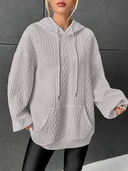 Luxe Oversized Hoodie voor Vrouwen Zacht en Stijlvol